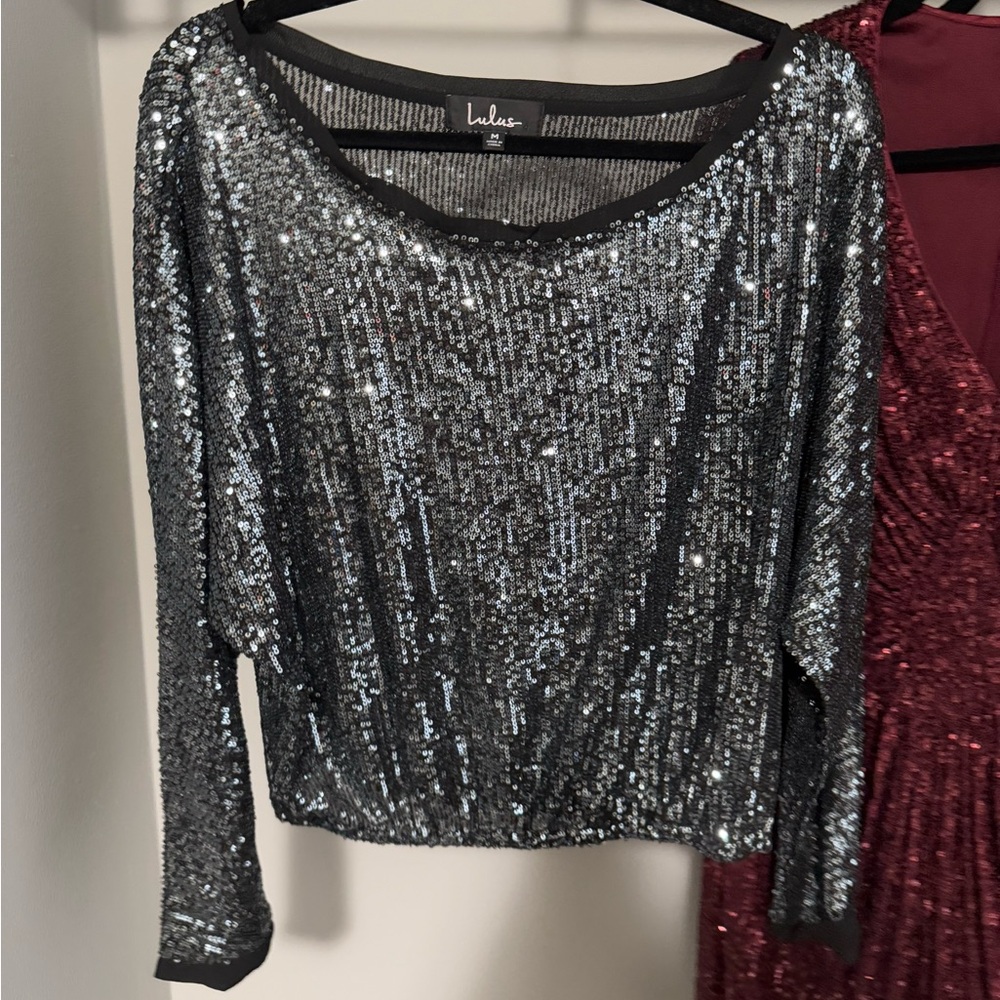 Lulus sequin top